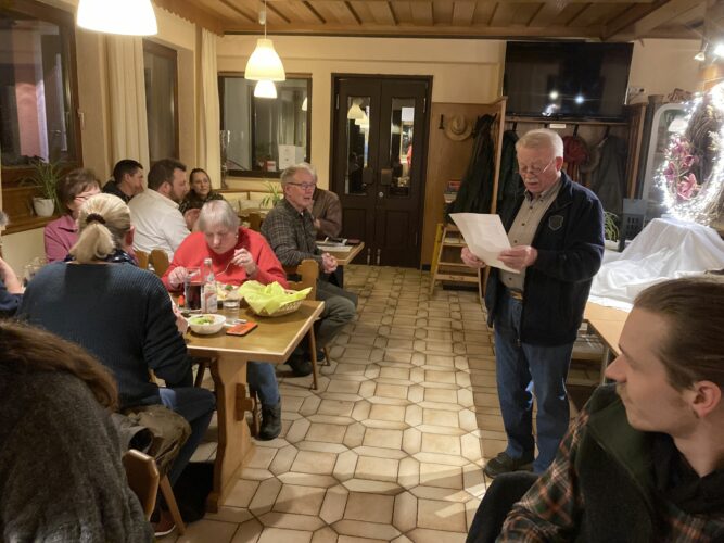 Jahreshauptversammlung - 20. Januar in Eschenau